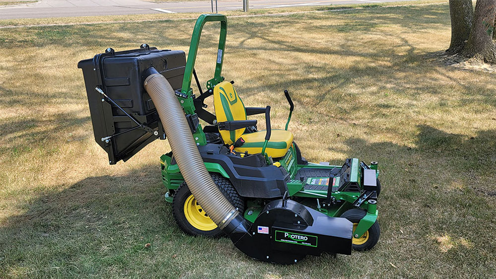 PV13 Dump Catcher Zero Turn John Deere Bagger Z545R High Capacity 54"