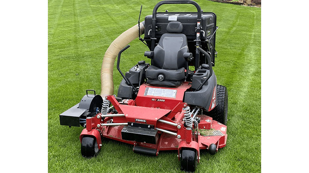 Leaf Dump Catcher for the Ferris ISX3300 Grass Bagger