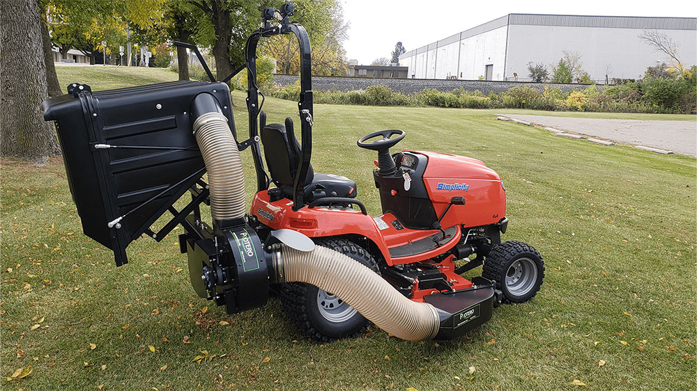 Country Clipper Bagger Protero PV18 PTO Grass Catcher (Shown on Simplicity)