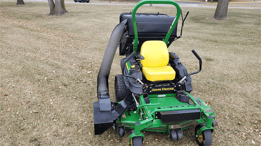 Ransome Bobcat Bagger Protero PV18 Grass Catcher (Shown on John Deere)