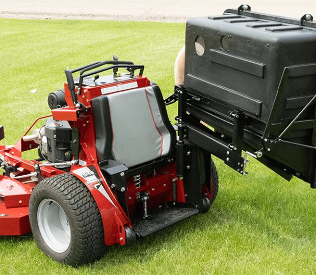 Protero Lawn Catcher on Ferris Bagger SRSZ2